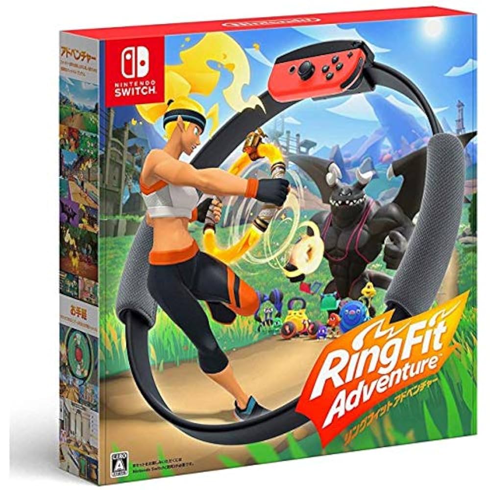 Nintendo Switch Nintendo Switch Fit ring Gamepad Anel Ring Fit Adventure Switch Nintendo | Amazon.com.br